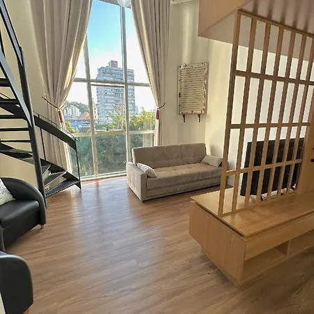 Saint Sebastian Flat 307 - Com Hidro! Ate 4 Pessoas, Duplex, No Centro Villa Jaragua do Sul Exterior photo